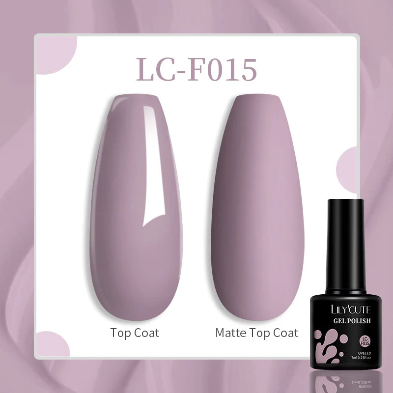 LILYCUTE 129-Color Gel Nail Polish 7ml
