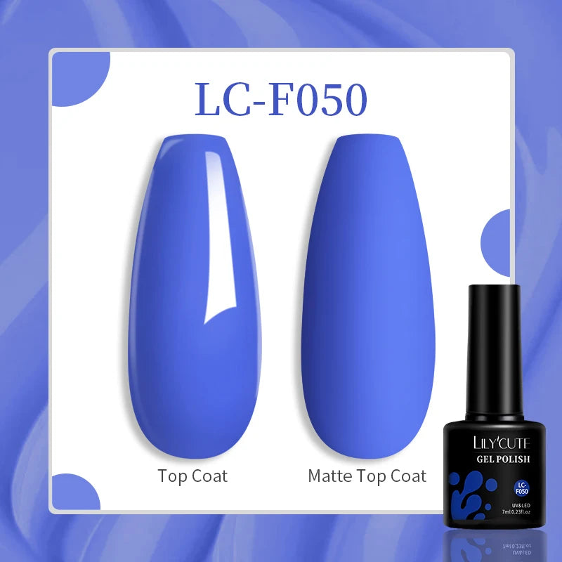LILYCUTE 129-Color Gel Nail Polish 7ml