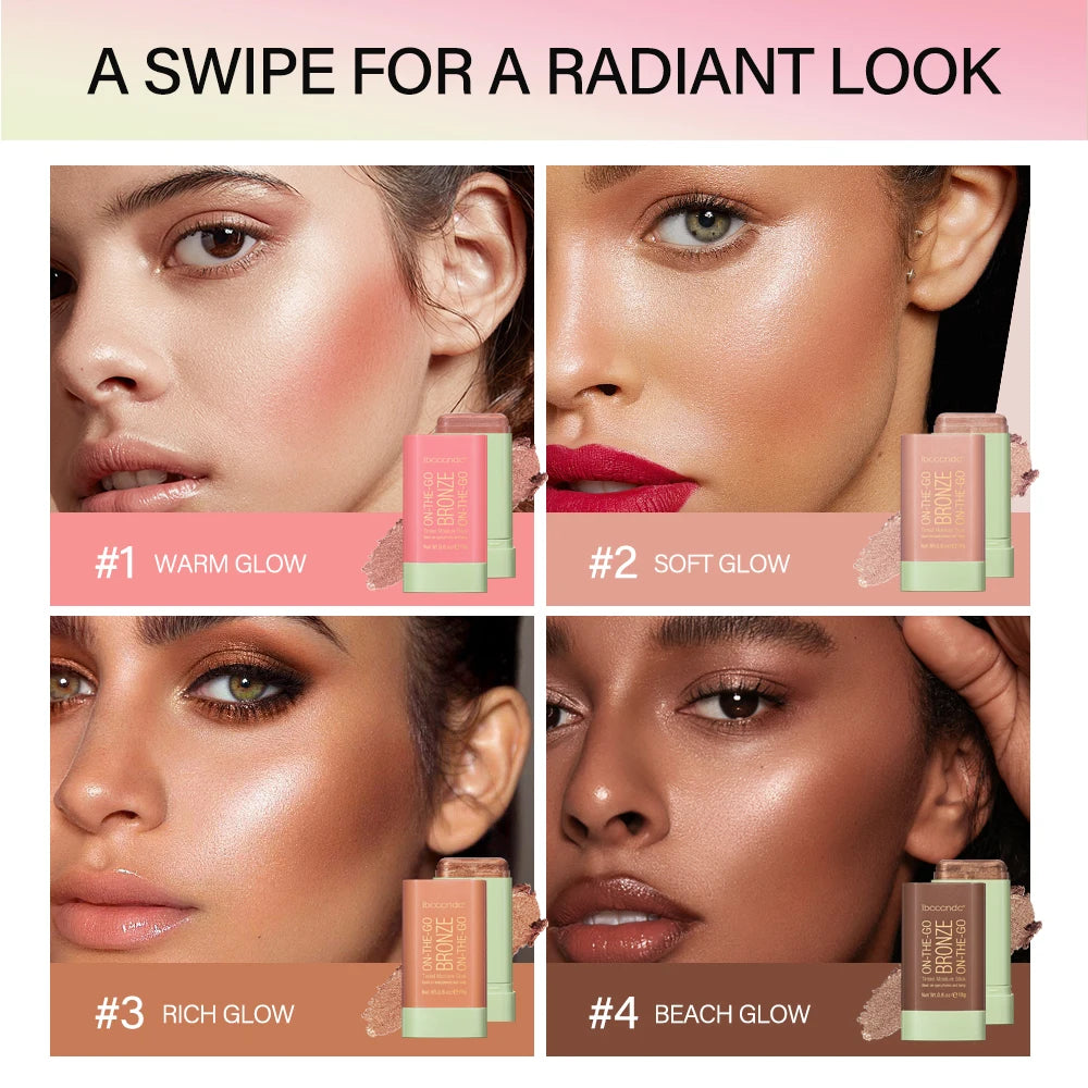 Tinted Blush Stick – Waterproof Cream Blusher for a Radiant Glow
