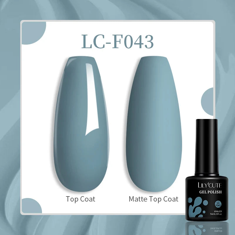 LILYCUTE 129-Color Gel Nail Polish 7ml