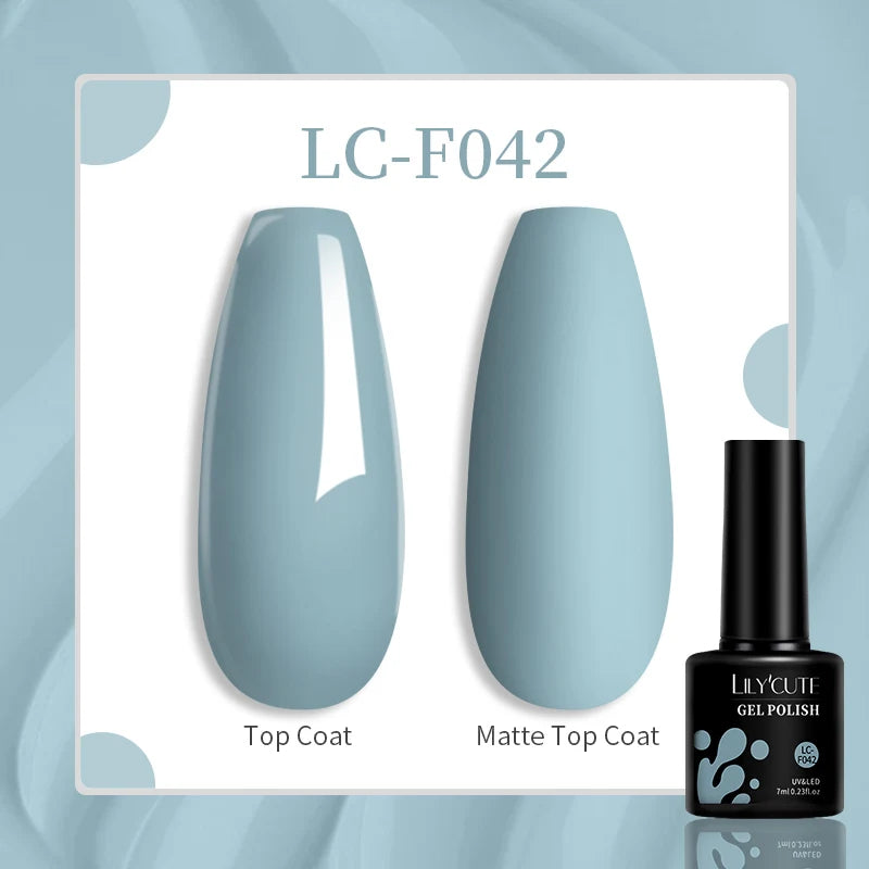 LILYCUTE 129-Color Gel Nail Polish 7ml