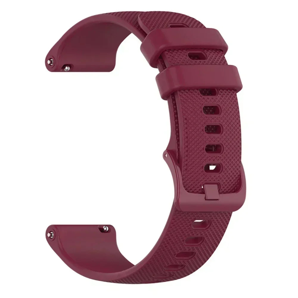 20mm 22mm Sports Strap For Garmin Venu 3 Band Watch Band Replacement Silicone Bracelet Forerunner 165 265 255 Music Vivoactive 4