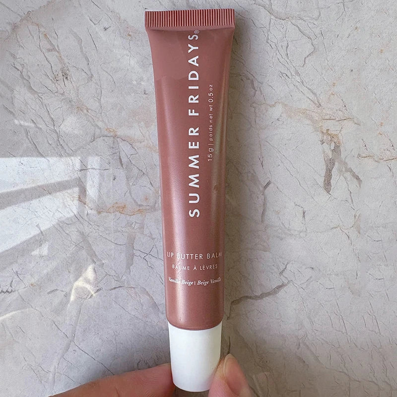 Original Summer Fridays Polypeptide Butter Lip Balm Liquid Hydrating Moisturizing Lip Gloss Cosmetics Lipstick Cosmetic Lip Care