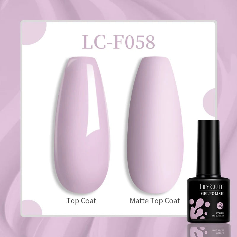 LILYCUTE 129-Color Gel Nail Polish 7ml