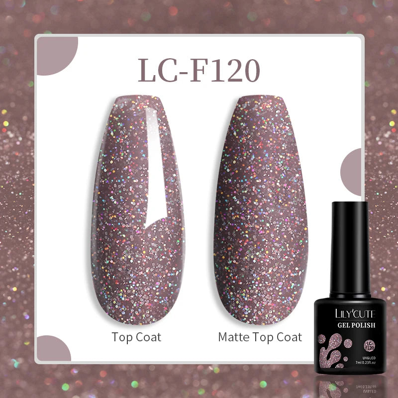 LILYCUTE 129-Color Gel Nail Polish 7ml