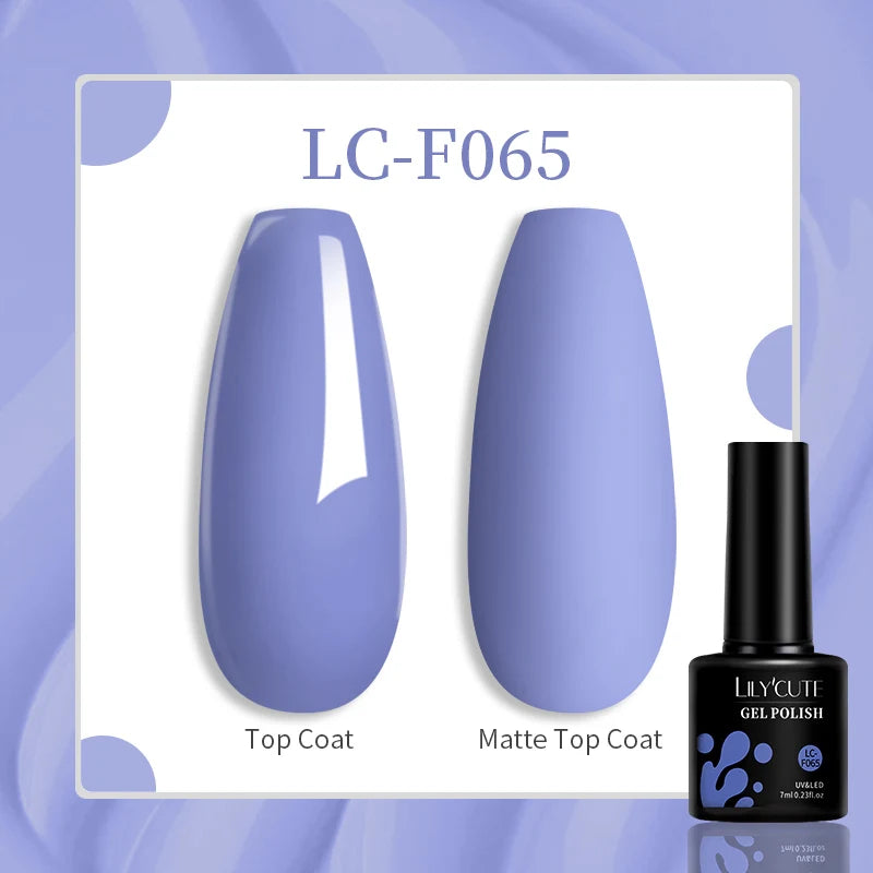 LILYCUTE 129-Color Gel Nail Polish 7ml