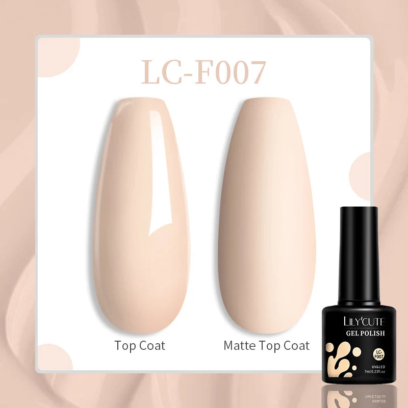 LILYCUTE 129-Color Gel Nail Polish 7ml