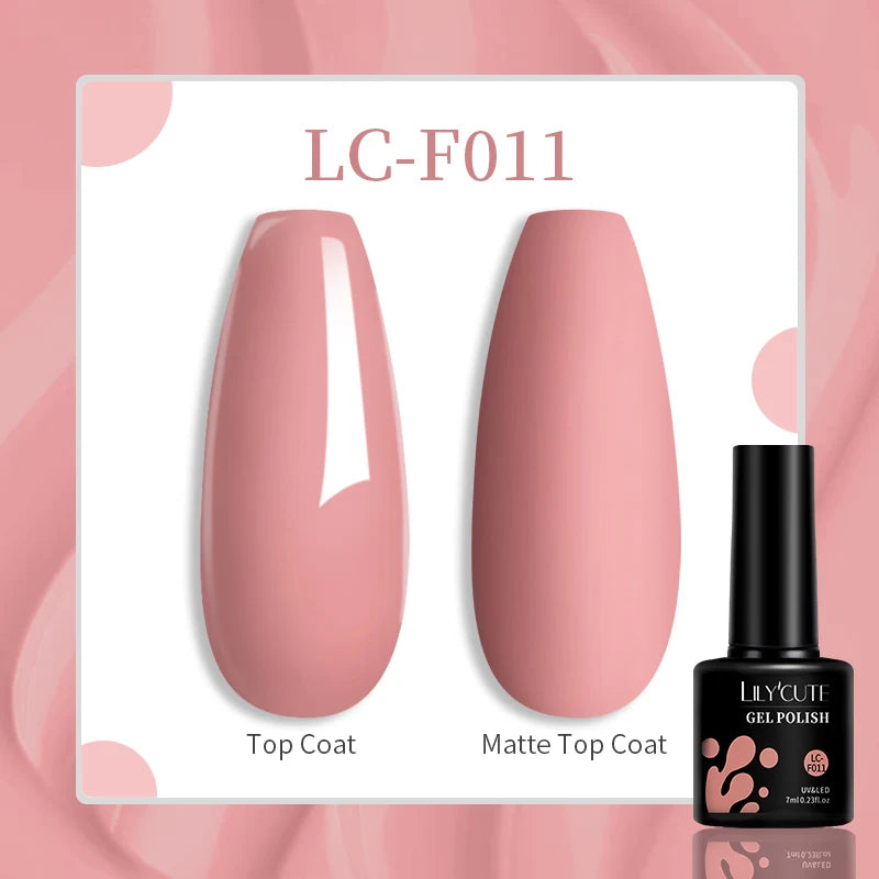 LILYCUTE 129-Color Gel Nail Polish 7ml