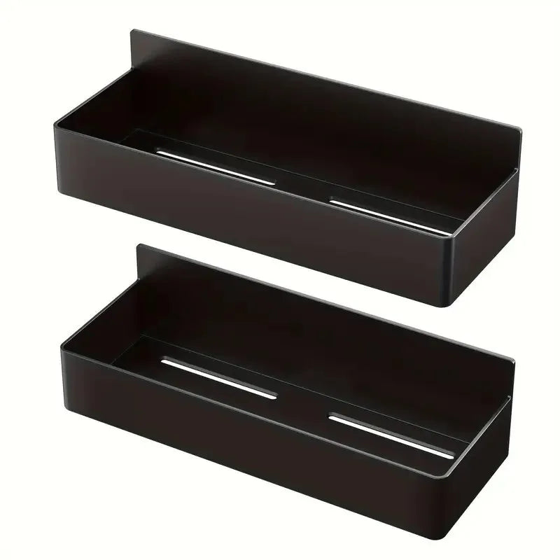 2pcs Storage Magnetic Basket For Fridge Multifunctional Kitchen Storage Rack Saving Space Storage Basket For Refrigerator Fridge