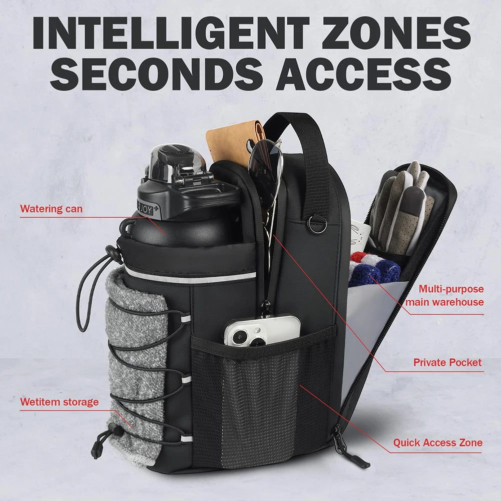 All-in-One Magnetic Bottle Bag – Carry Phone, Keys & More Hands-Free