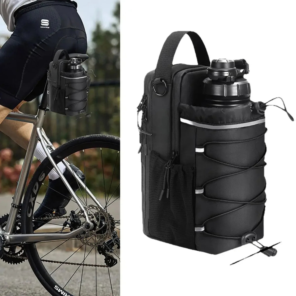 Biboss Magnetic Gym Sling Bag – Water Bottle Holder Crossbody Pouch for Men & Women