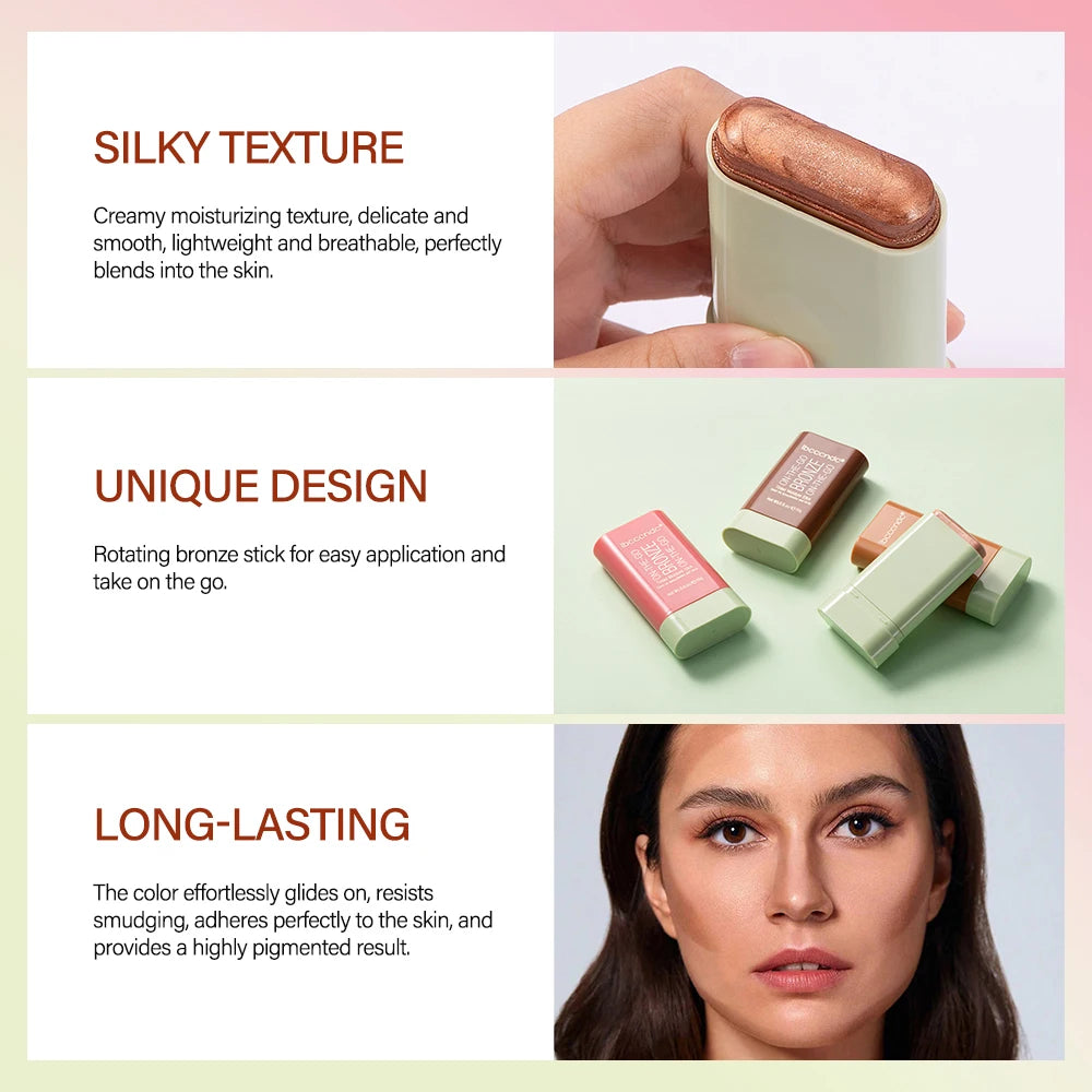 Tinted Blush Stick – Waterproof Cream Blusher for a Radiant Glow