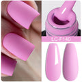 LILYCUTE 15ML Quick Extension Gel Nail Polish Milky White Clear Pink Color French Manicure Finger Prolong Nail Hard Gel Varnish