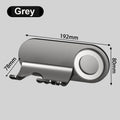 Hair Dryer Magnetic Holder Wall Bracket - No Drill Installation, Synthetic Plastic Holder for Dyson/Leihen/Kexi Gray/White