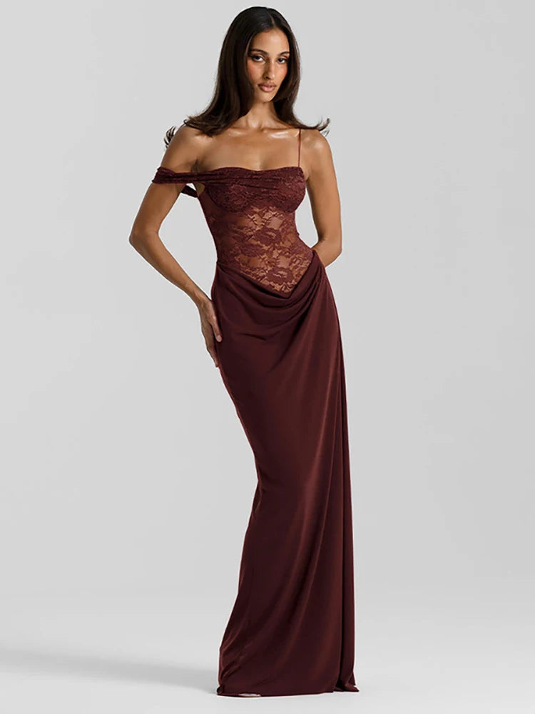Strapless Backless Maxi Dress – Sexy A-Line Floor-Length Gown