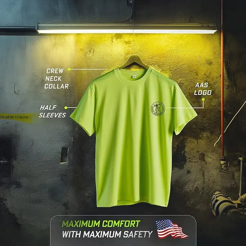 Work Harder - High Visibility Hoodie Work Gear - Cotton Poly Premium Blend - Funny, Sarcastic Designs for Blue Collar Workers Fabric Menswear Polyester Sweatshirt Thick Top Day Layer Underwear Streetwear Clothing Jacket