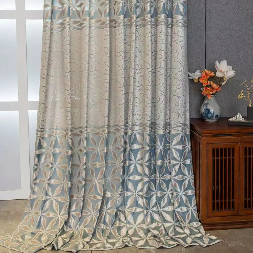 Hollow Out Design Heavy Curtain, 1 Count Easy Installation Simple Style Window Curtain, Home Decorative Curtain for Living Room Balcony Bedroom Dining Room, Home Decoration Curtain, Home Textile, Net Curtains Window, Interior Decoration Accessories