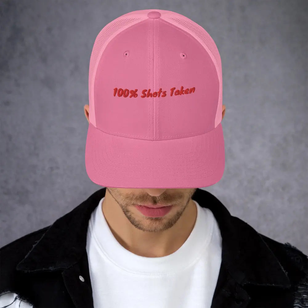 100% Shots Taken Trucker Cap