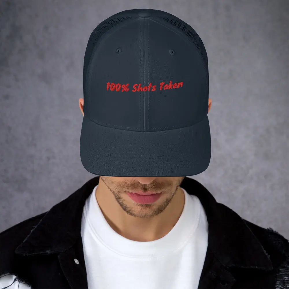 100% Shots Taken Trucker Cap