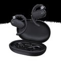 TAGRY D91 Open Ear Headphones, Bluetooth Earbuds, 60H Playtime, Deep Bass, LED Display
