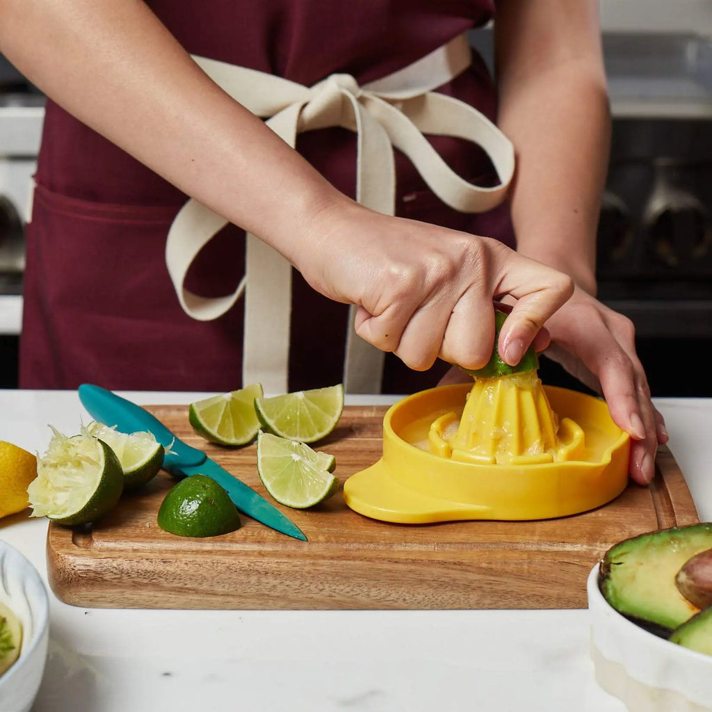 Doheny Duo Wooden Board Platter Small - Serving Board for Cooking & Home Use, Modern Kitchenware, Featuring Wooden Texture