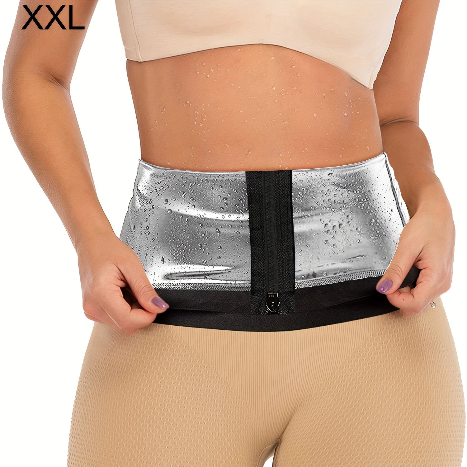 Women's Waist Trainer Shaper Sauna Sweat Belt Waist Trimmer