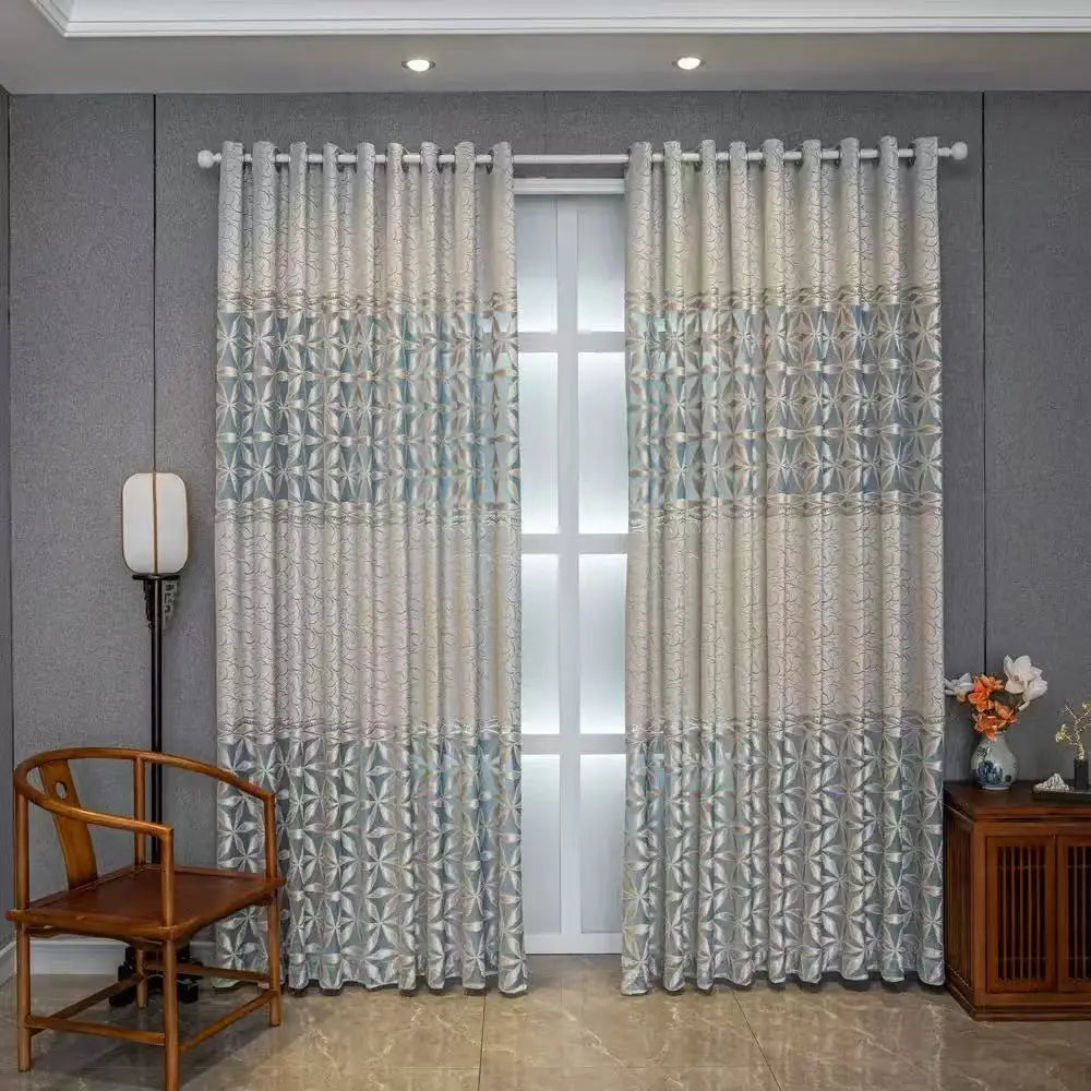 Hollow Out Design Heavy Curtain, 1 Count Easy Installation Simple Style Window Curtain, Home Decorative Curtain for Living Room Balcony Bedroom Dining Room, Home Decoration Curtain, Home Textile, Net Curtains Window, Interior Decoration Accessories