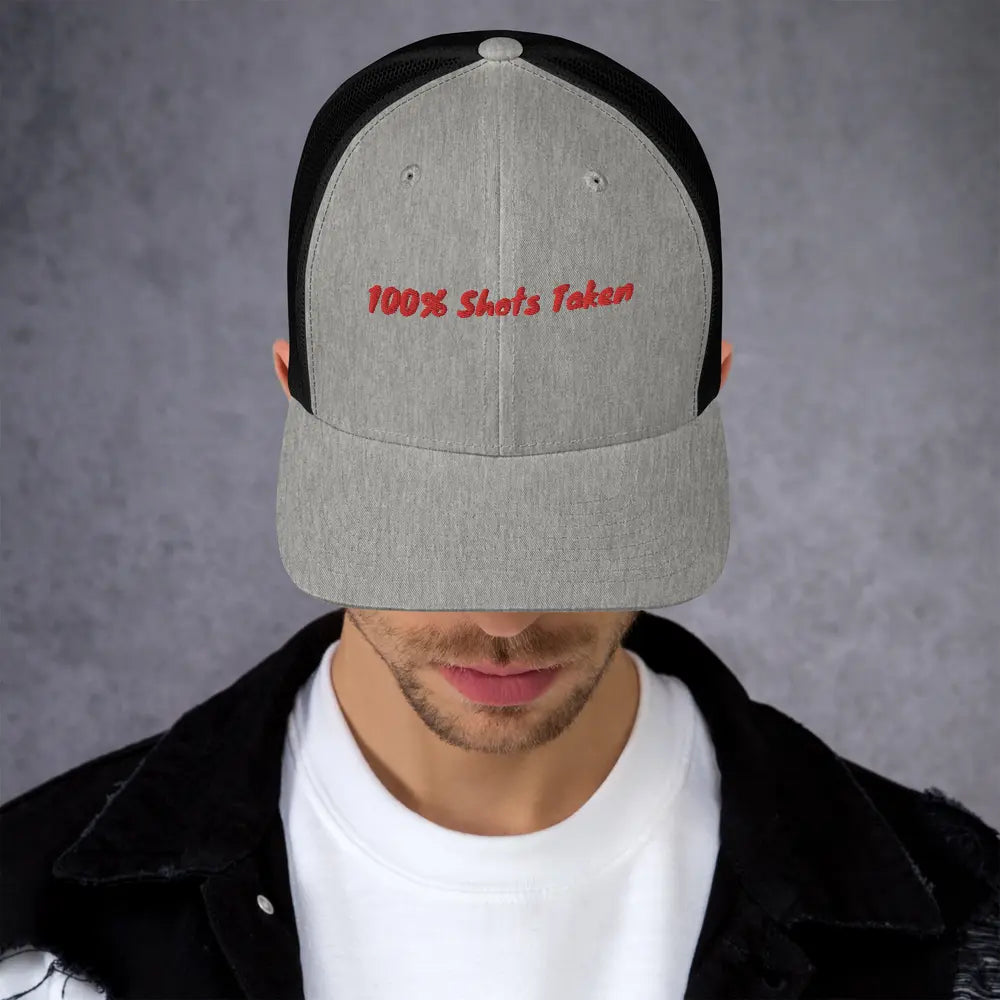 100% Shots Taken Trucker Cap