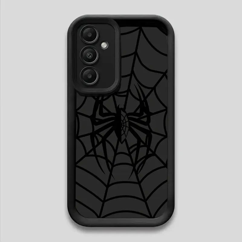 Spider Pattern Phone Case Compatible with Samsung Galaxy A03S A04S A12 A13 A14 A15 A23 A25 A32 A35 A51 A53 A54 A55 A71 4G/Galaxy S20 S21 S22 S23 S24 Ultra/Plus/Fe, Mobile Phone Case Compatible with Iphone 16/15/14/13/12 Pro Max 14 15 16 Plus